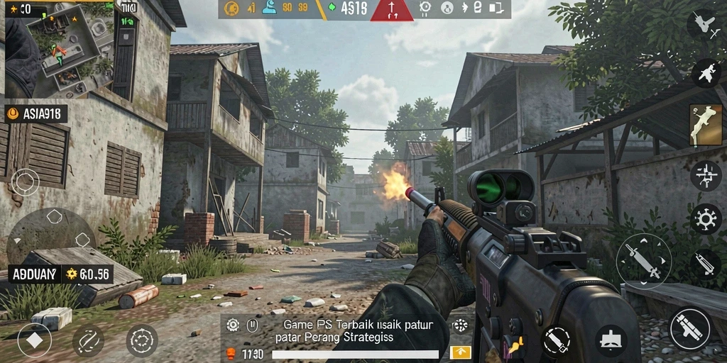 Tangkapan layar gameplay menampilkan aksi menegangkan di <strong>ASIA918</strong>.
