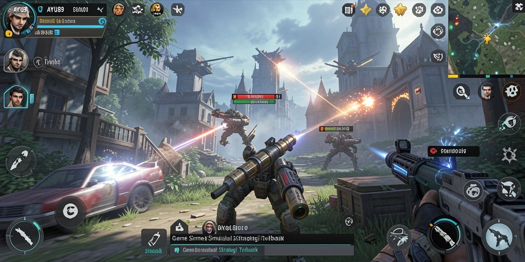 Tampilan gameplay AYU89 dengan strategi dan simulasi yang menarik.