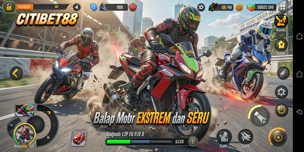 Gameplay seru dan menegangkan dalam CITIBET88