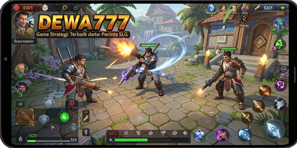 Gameplay seru dan intens dalam DEWA777