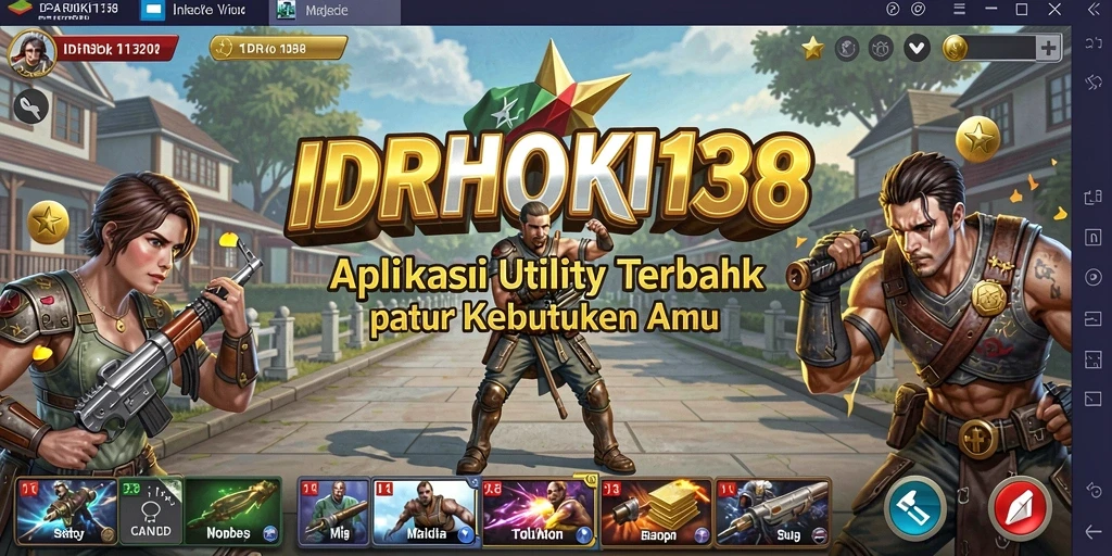 Screenshot utama IDRHOKI138 menampilkan antarmuka aplikasi yang menarik dan mudah digunakan.