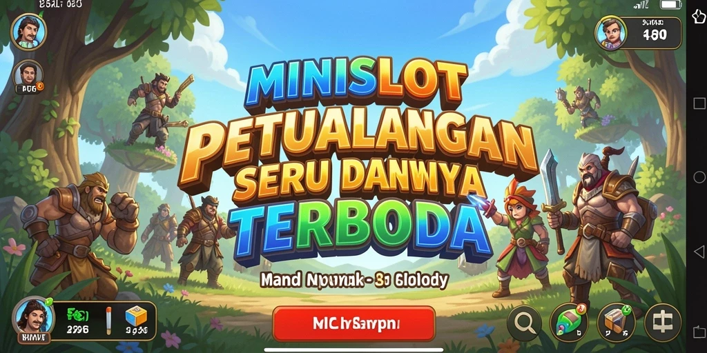 Tampilan gameplay hebat dalam dunia terbuka MINISLOT.