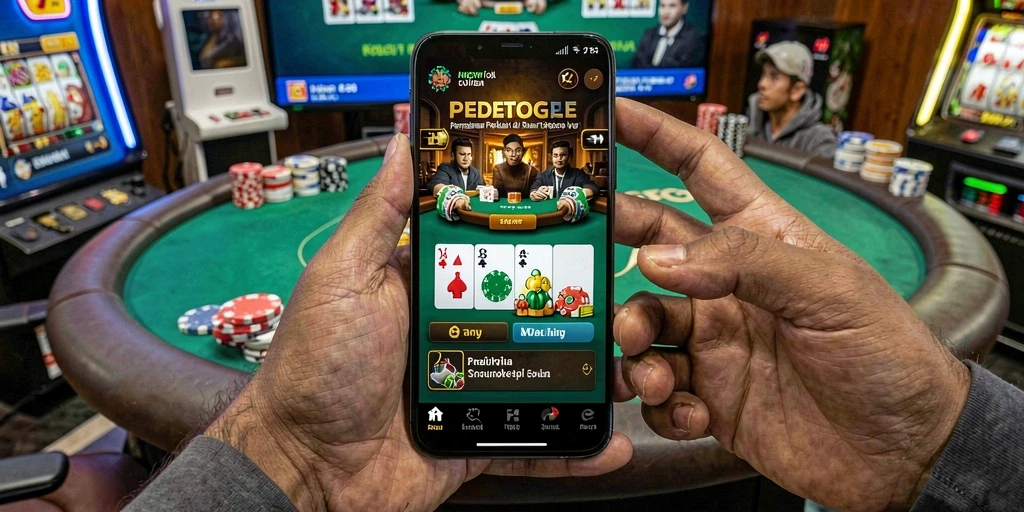 Gameplay menarik di PEDETOGEL dengan tantangan poker seru.