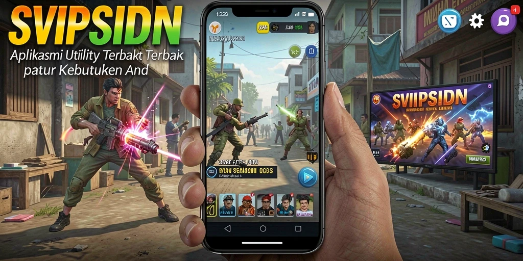 Tampilan antarmuka SVIPSIDN yang simple dan fungsional untuk penggunanya.