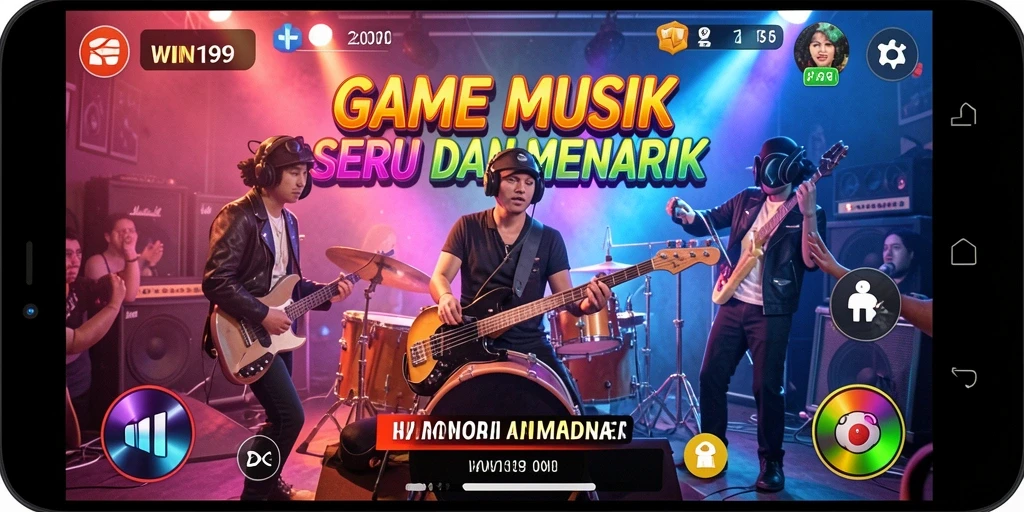 Gameplay WIN199 yang seru dan interaktif dengan musik favorit.