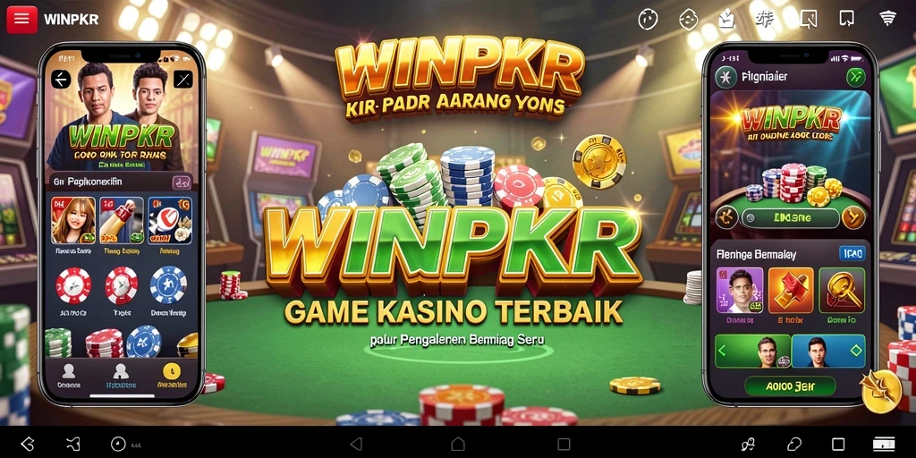 Tampilan gameplay Kasino di WINPKR yang menarik dan interaktif.